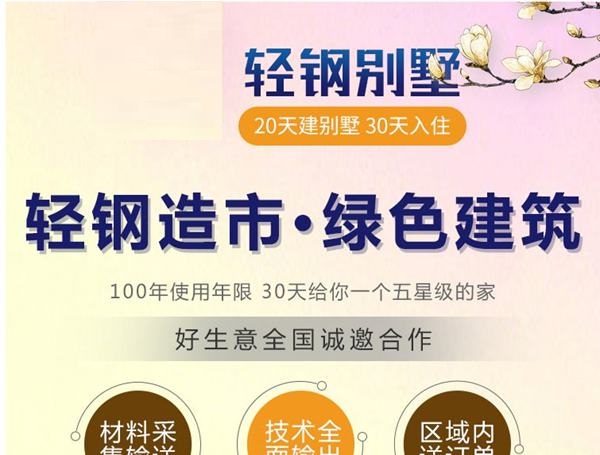 30萬建豪華輕鋼別墅拎包入住?很多人已經(jīng)上當(dāng) 深陷泥潭!(圖2) 輕鋼別墅廣告