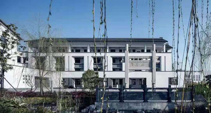 學校該有的樣子,打卡輕鋼網紅基地,“新中式”學校建筑(圖4) 睿婕輕鋼別墅