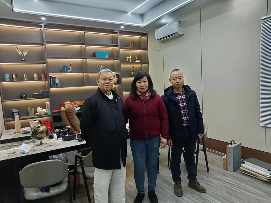 法國華僑代表團蒞臨睿婕輕鋼別墅工廠考察,探尋合作機會!